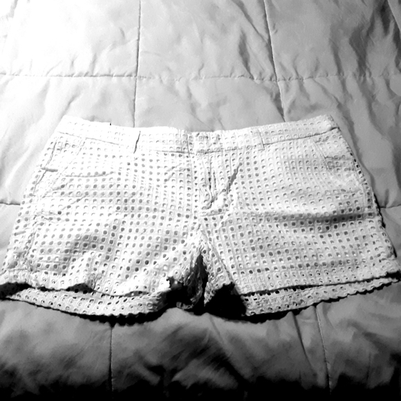 Gap Shorts Size 18 City 3 Inch Eyelet New with Tag - Picture 3 of 13